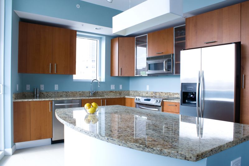 Contemporary Kitchen with Granite